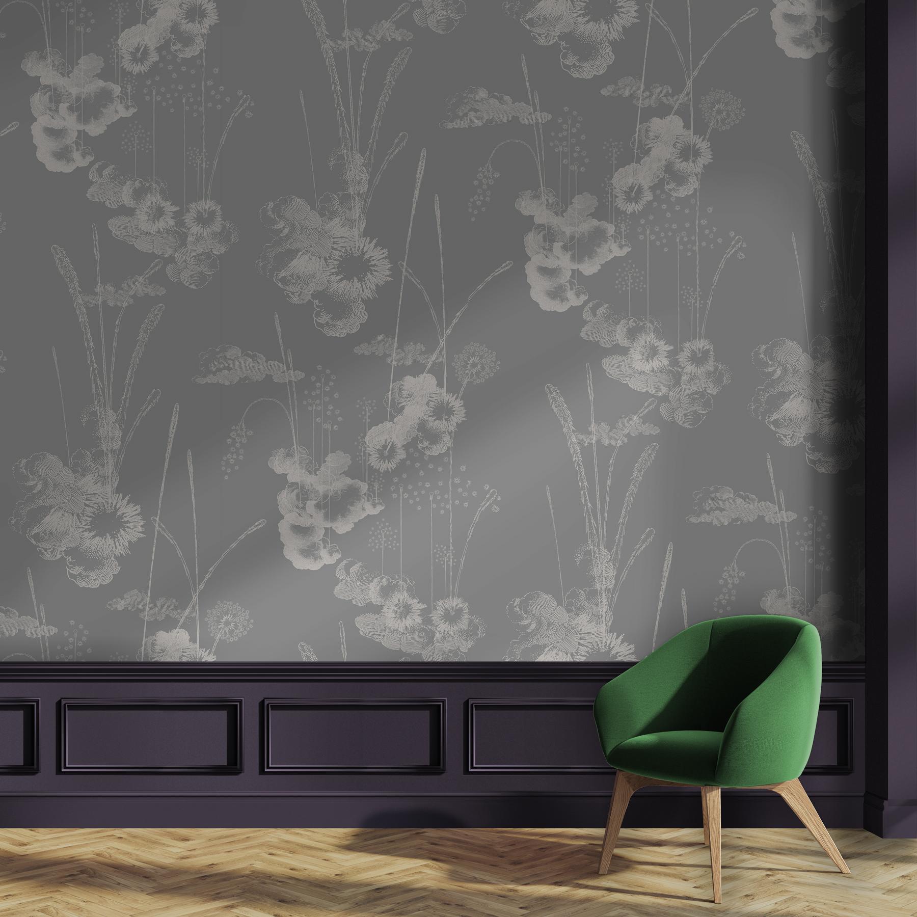 MINIMUM ORDER 4 ROLLS FOR A TOTAL OF 44 YARDS.

This design is inspired by the depiction of fireworks in European illustrations from the 15th to the 18th century. These illustrations were handed out before the firework displays that celebrated