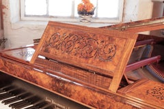 Broadwood Cottage Grand Piano Restored Stunning Burr Walnut