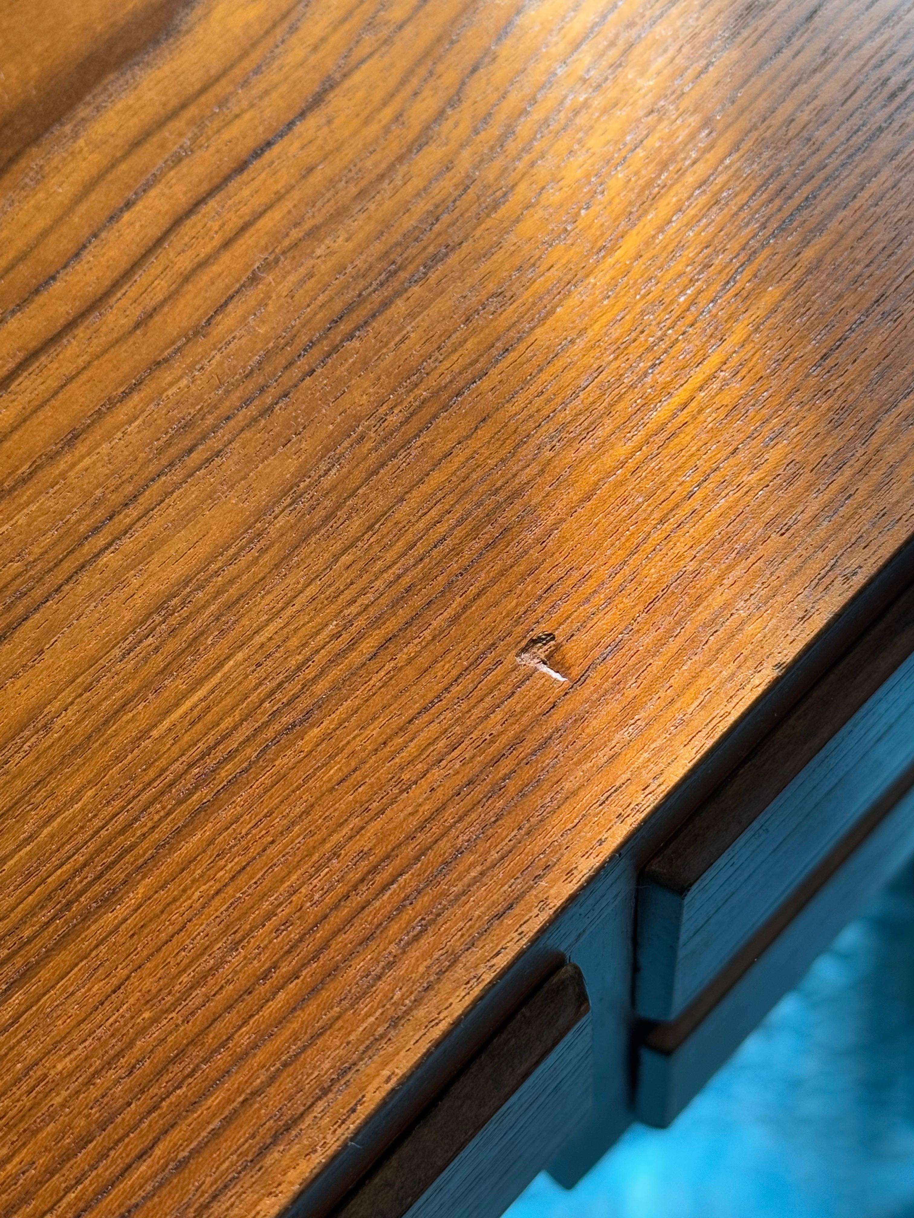 Mid-Century Architectural Firm Executive Desk Designed by Svend Aage Madsen For Sale 14