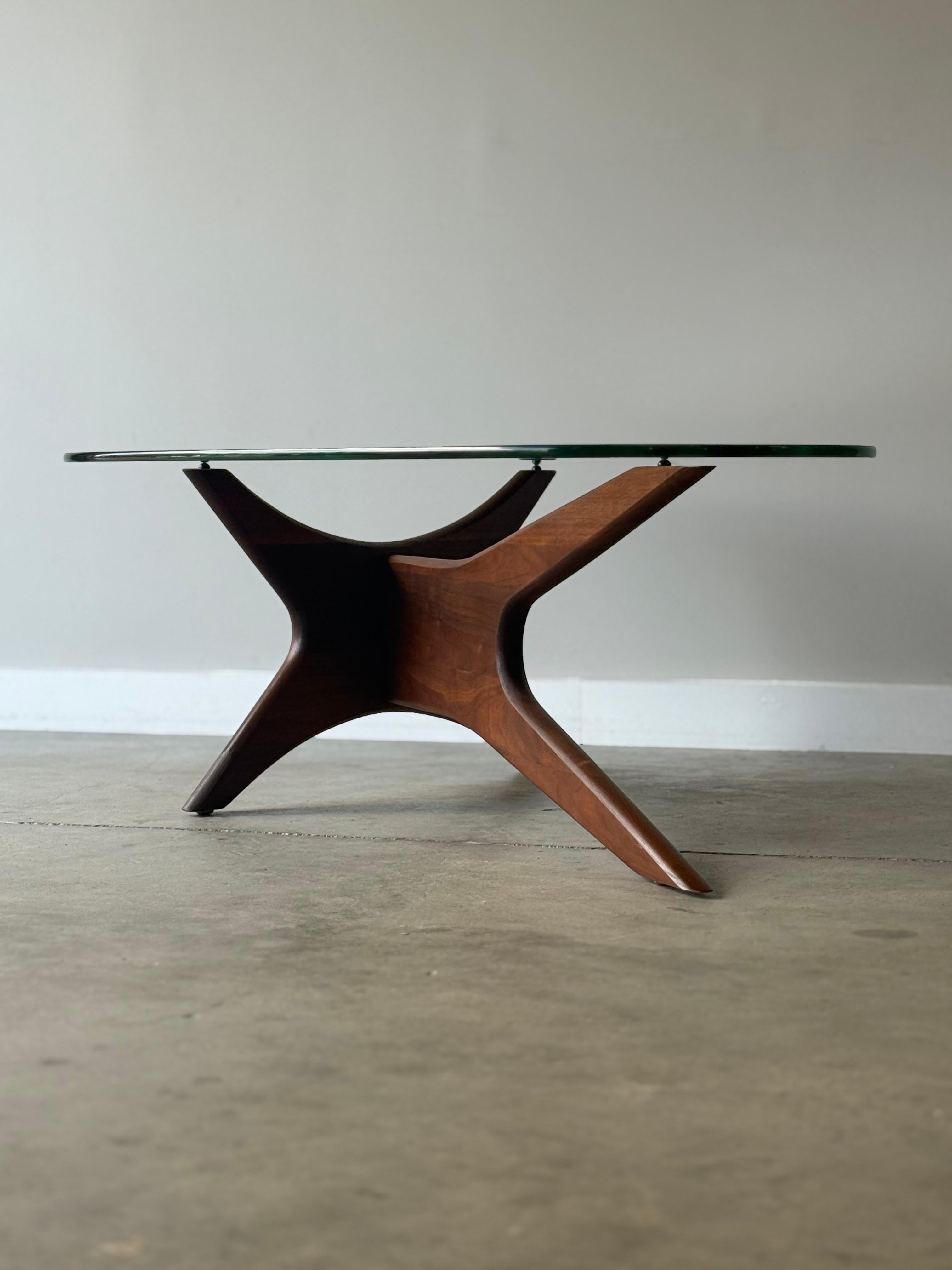 Mid-Century Modern Kidney Coffee Table by Adrian Pearsall For Sale 3