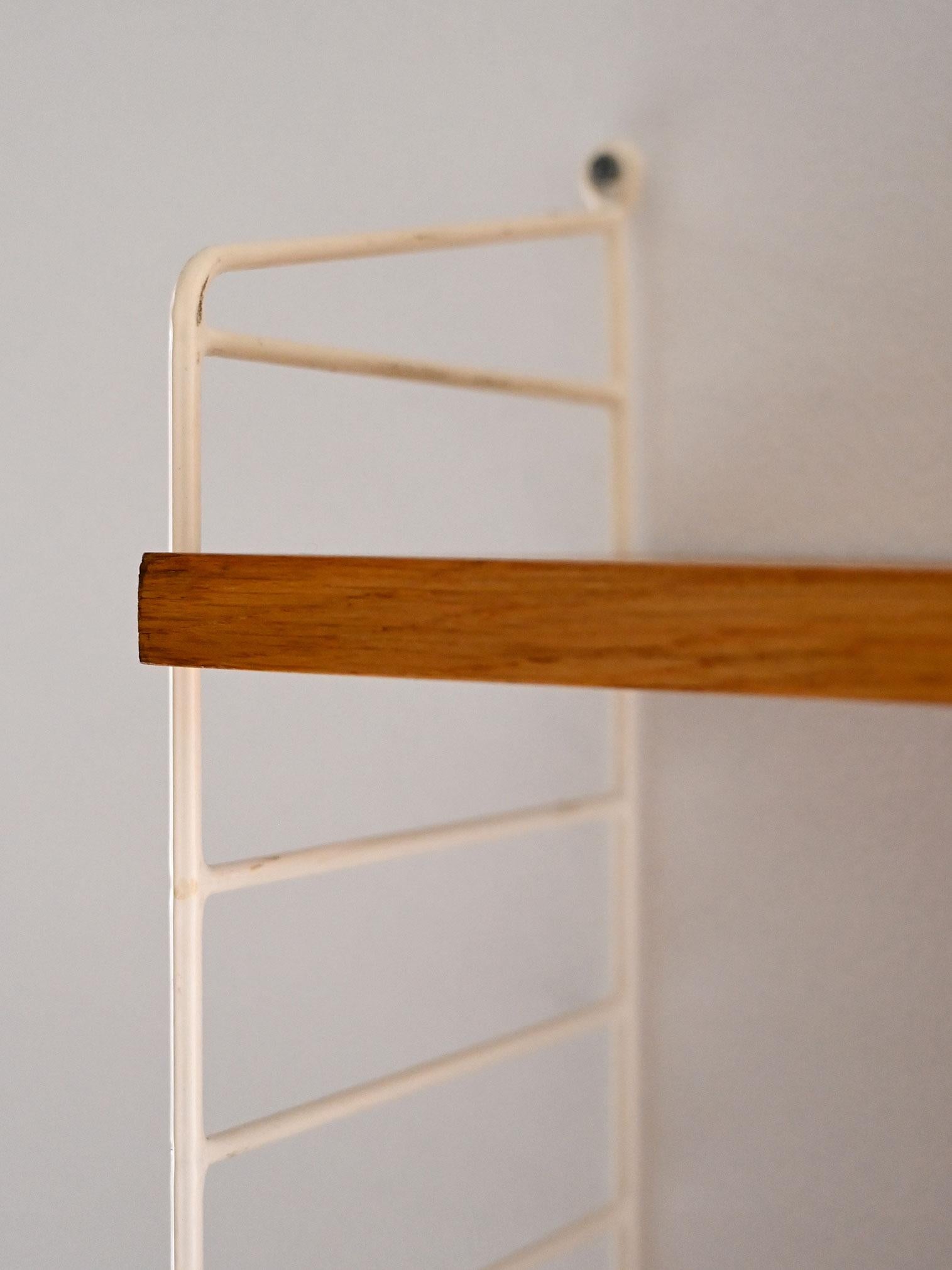 Legno Scaffalatura vintage in rovere in vendita