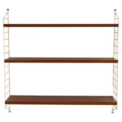 Mensola Hylla scandinava anni 60 in teak