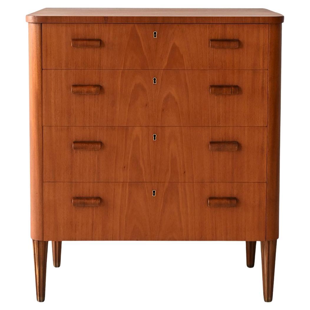 Cassettiera svedese anni 60 in teak