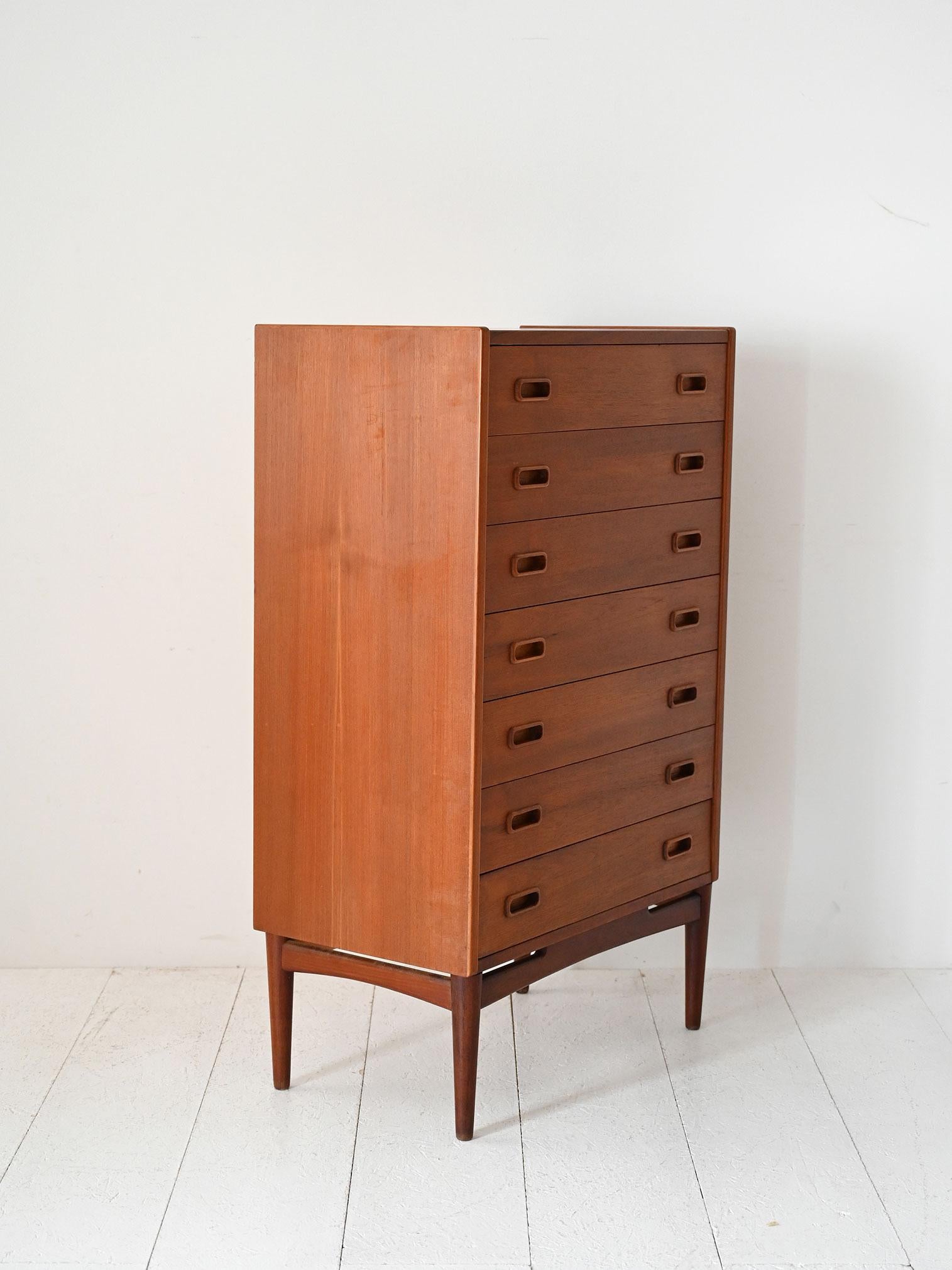 Scandinavo moderno Settimanale danese anni 60 in teak in vendita