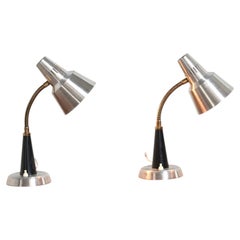 Pair of "600/5" table lamps by Gemi, 1960s