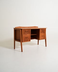 Scandinavian teak desk, 1950s
