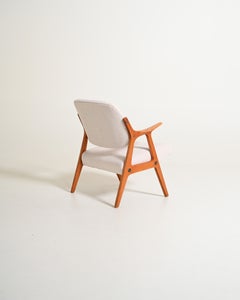 Fauteuil scandinave en chêne, années 60