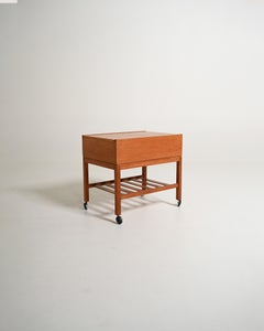 Danish teak cart, 1960s/1970s