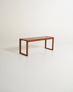 Banc scandinave en teck, années 60