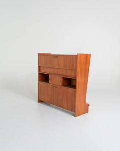 “SK661” Teak Bar Cabinet by Johannes Andersen for J. Skaaning & Søn, Denmark