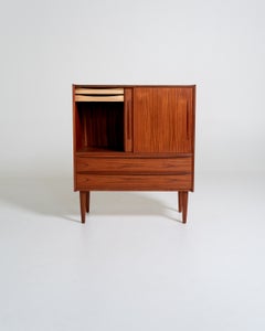 Teak highboard, Denmark, 1960s