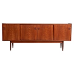 Teak sideboard attributed to Erik Brouer, Denmark, 1950s–1960s