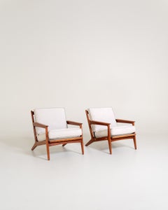 Pair of armchairs by Arne Hovmand-Olsen, Denmark, 1960s