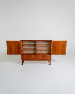 Buffet haut en teck, Suède, années 60