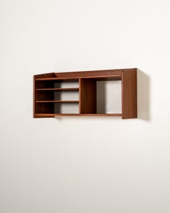 Étagère scandinave en teck, années 50/60