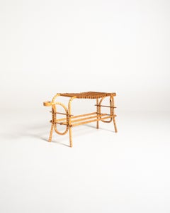 Scandinavian flower holder made of birch and elm, 1940s