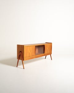 Teak and oak sideboard by Bengt Ruda, 1950s/1960s