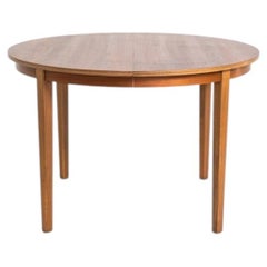 Extendable teak dining table, 1960s