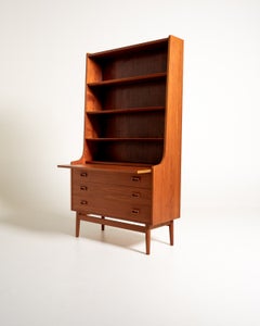 “Bornholmereolen” Bookcase by Johannes Sorth for Bornholms Møbelfabrik, 1950s