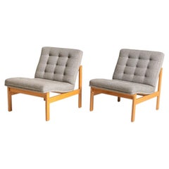Pair of “Moduline” armchairs by Torben Lind and Ole Gjerløv-Knudsen, France & Søn
