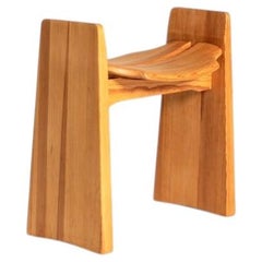 “Jonte” Stool in pine by Gilbert Marklund for Furusnickarn AB, Sweden, 1969