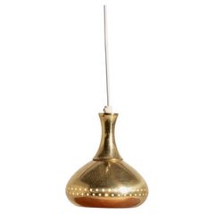 Suspension en laiton de Scandi-Lamp, années 60/70