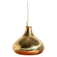 Suspension en laiton de Scandi-Lamp, années 60/70