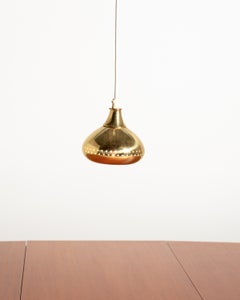 Suspension en laiton de Scandi-Lamp, années 60/70