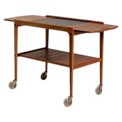 "Thea" Cart by Yngve Ekström, made of oak and teak, 1960s