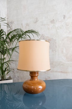 Glazed Ceramic Table Lamps – 1970s