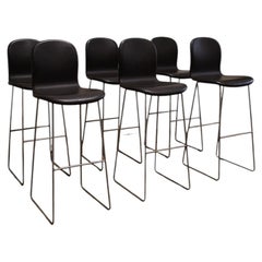 Set Of Six “Tate” Bar Stools – Jasper Morrison For Cappellini