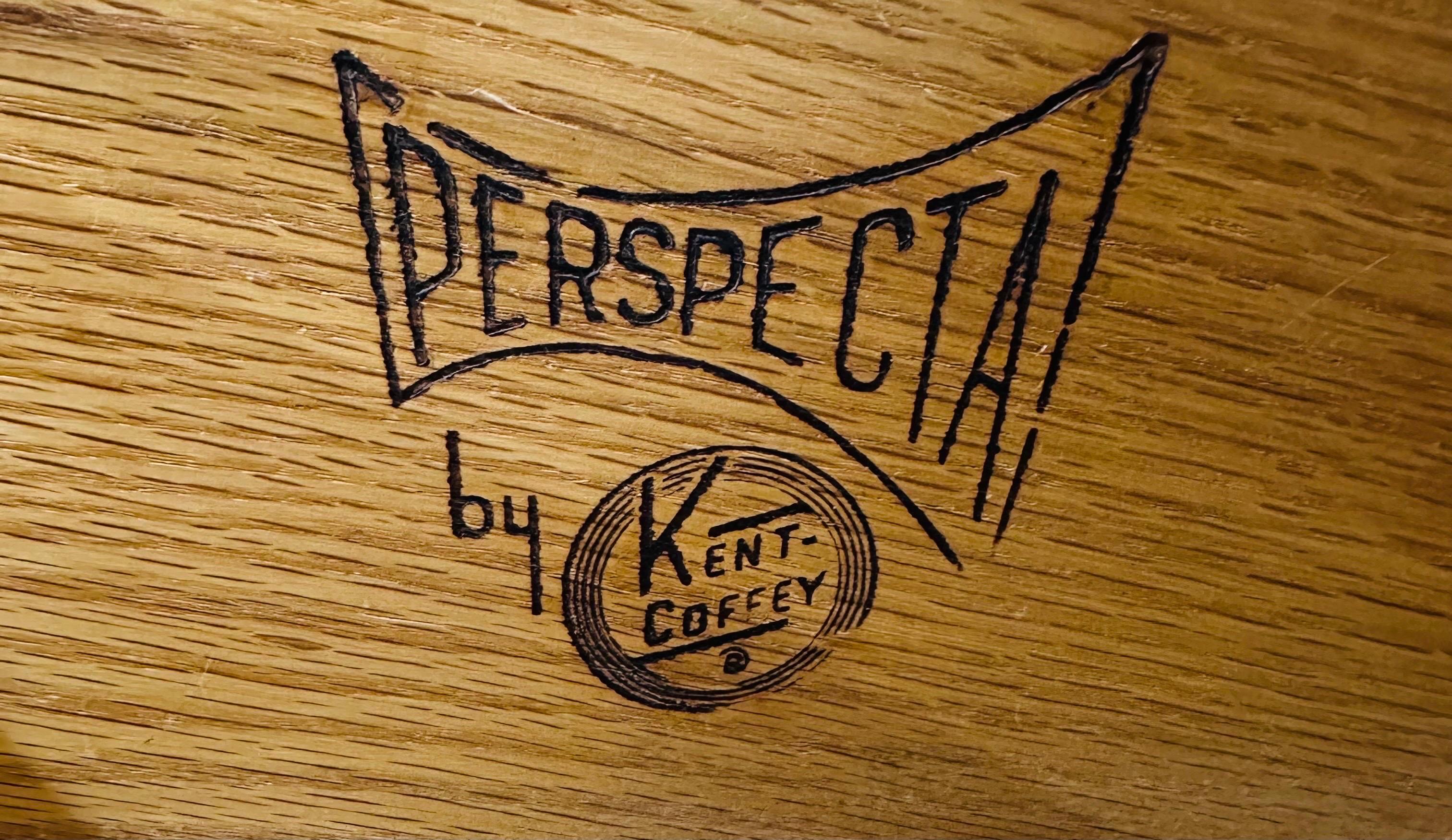 Mid-Century Modern Kent Coffey Perspecta Walnut Double Dresser 2