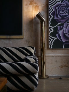 1970s Floor Lamp with Adjustable Head