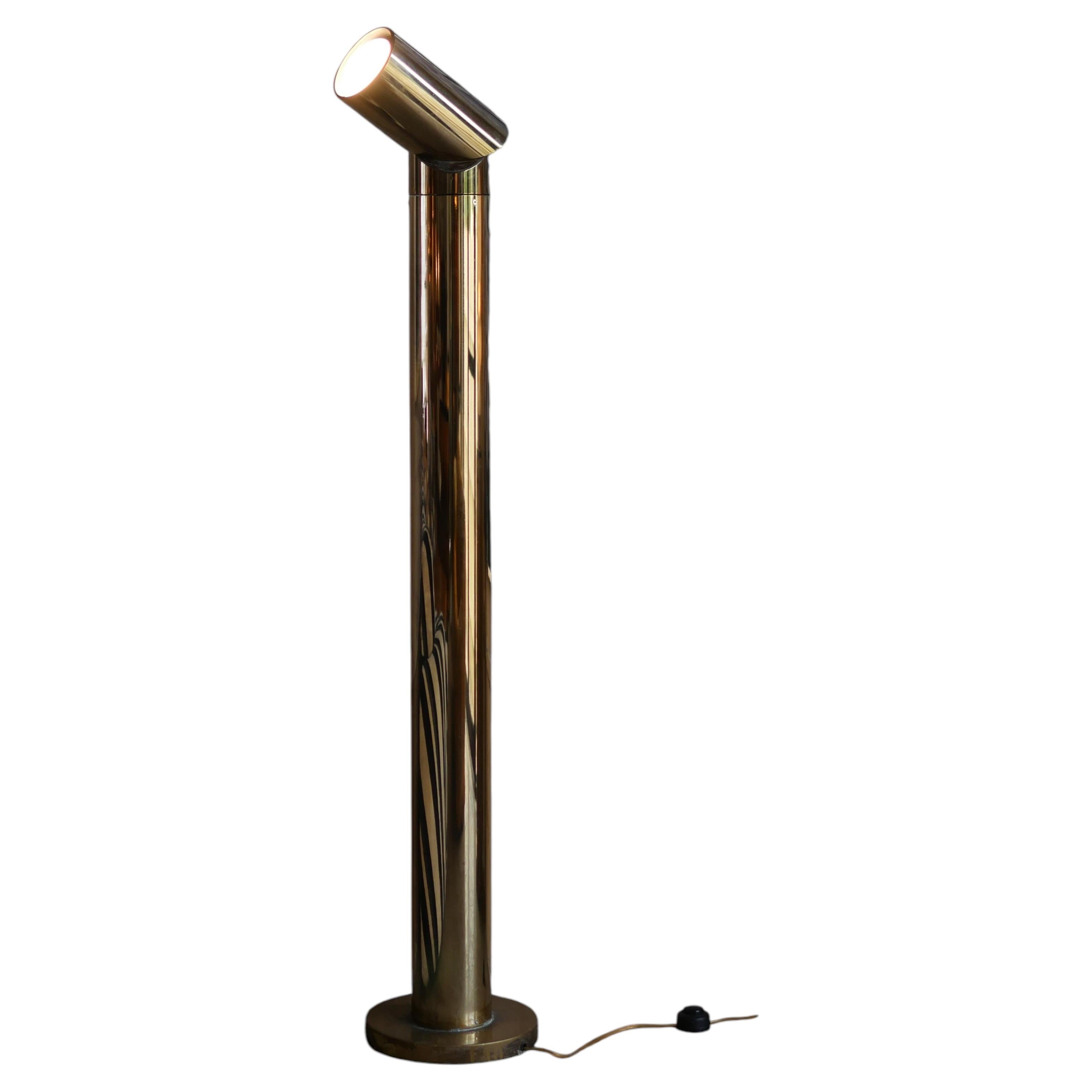 Lampadaire des années 1970 à tête orientable