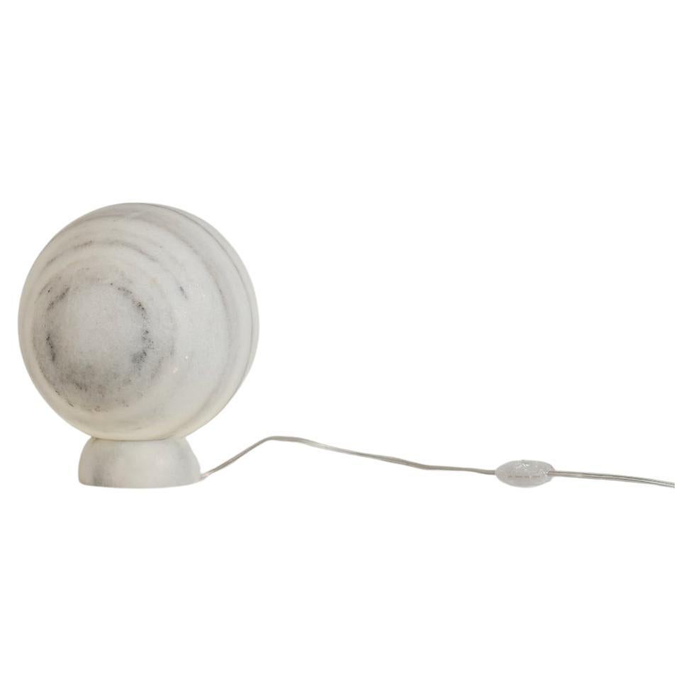 Tischlampe „Moonlight“ aus Steinmarmor Makrana „Moonlight“ Nearness III von A. Abiad und N. Jose im Angebot 2