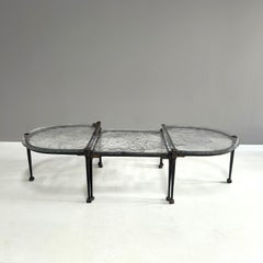 Lothar Klute, set da tavola firmato “Halboval-Quadrat”, 1990