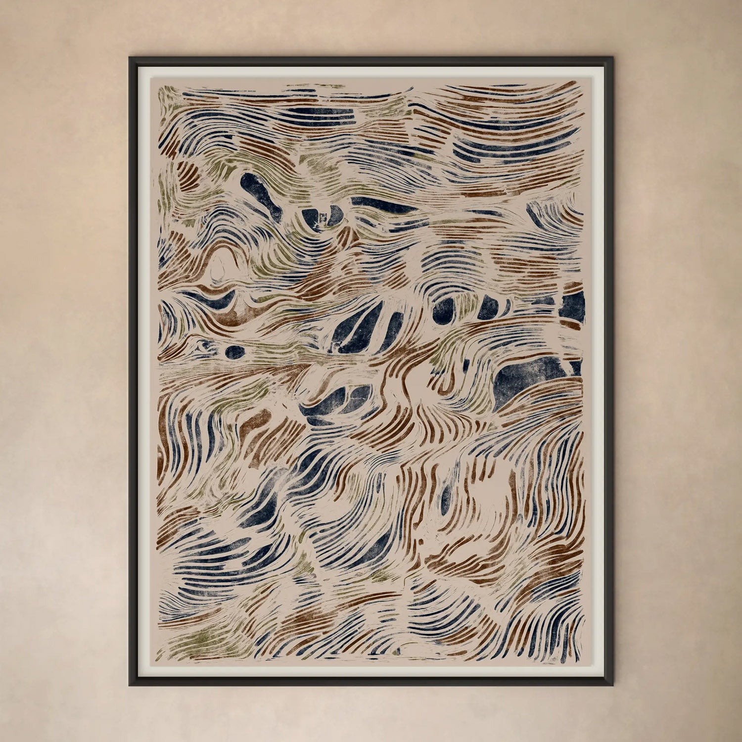 "La campagne" Limited Edition Art Print by Christiane Lemieux - 42" X 56"