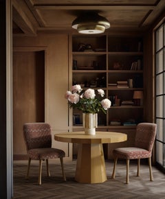 "Ondara" Fluted Dining / Foyer Table by Christiane Lemieux