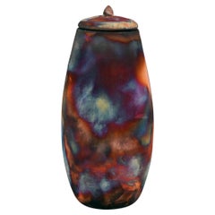 Urna per animali domestici Aibo, rame opaco, ceramica Raku