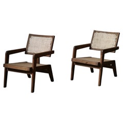Pierre Jeanneret Teak Lounge Chair, Chandigarh, c.1950s-60s