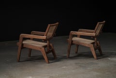 Pierre Jeanneret Teak Lounge Chair, Chandigarh, c.1950s-60s