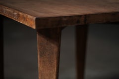 Pierre Jeanneret Square Table, Model PJ-TA-04-A, Chandigarh, c.1959-60