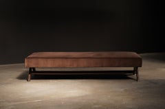 Pierre Jeanneret Upholstered Daybed, Chandigarh, c.1957-58