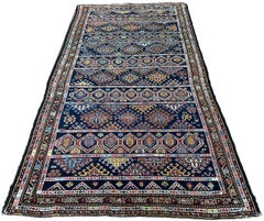 6x10 Antique Caucasian Rug Fine Tribal 165cm x 305cm Circa 1890