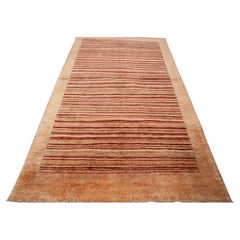 Tappeto Jupiter vintage in stile Art Nouveau 3x5, 94x145 cm, con motivo a strisce turche