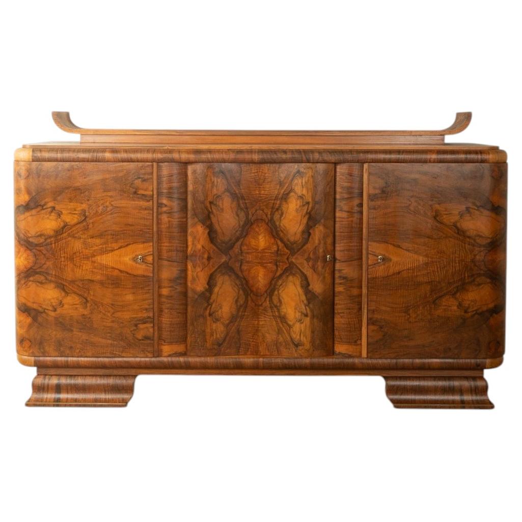 1920s Art Deco Sideboard For Sale