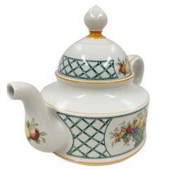 Vintage Villeroy & Boch Basket Pattern Teapot with Lid, Germany