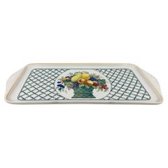 Vintate Villeroy & Boch "Basket" Large Sandwich Tray, Germany