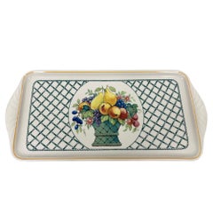 Vintate Villeroy & Boch "Basket" Large Sandwich Tray, Germany