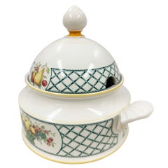 Villeroy and Boch Basket Covered Vegetable/Serving Bowl with Lid, Germany